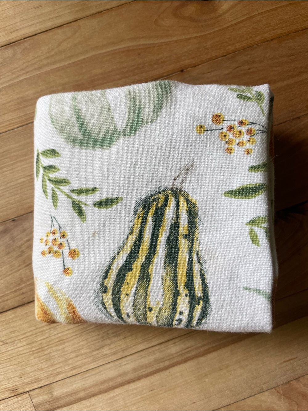 Autumn Harvest Pumpkin Cotton Kitchen Towel - Picture 7 of 13